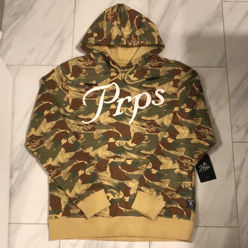 Men’s PRPS Camoflauge Pullover Hoodie